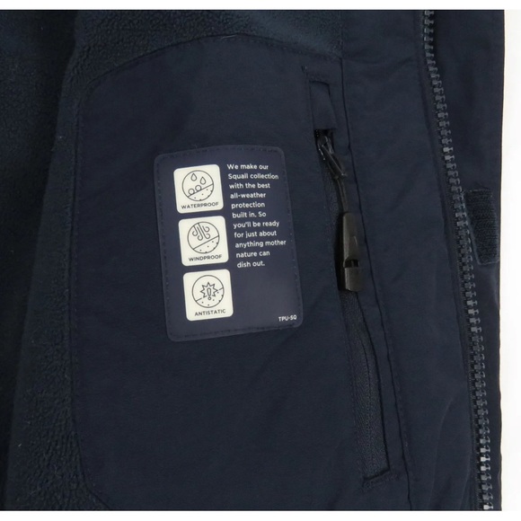 Lands End Waterproof Windproof Insulated Mens Hooded Full Zip Parka Jacket S - Picture 9 of 11